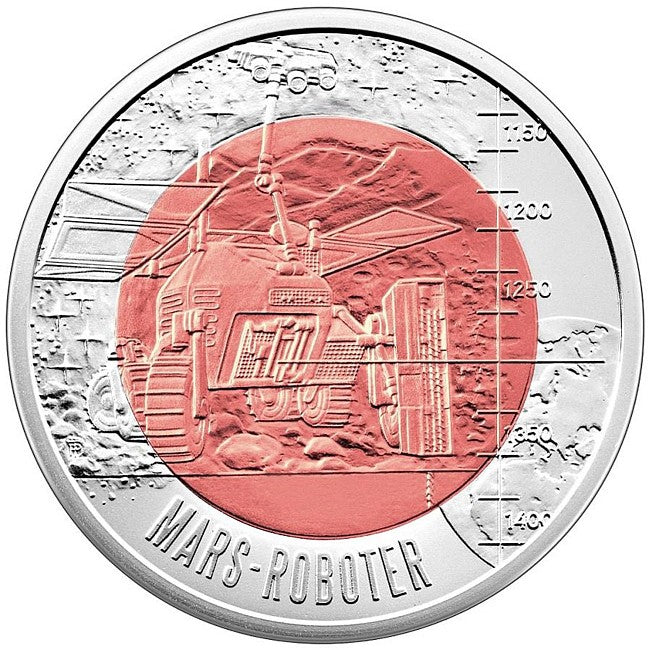 2011 Robótica - 25€ Áustria Niobium Proof